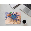Podkładka pod mysz pająk Chromatopelma cyaneopubescens