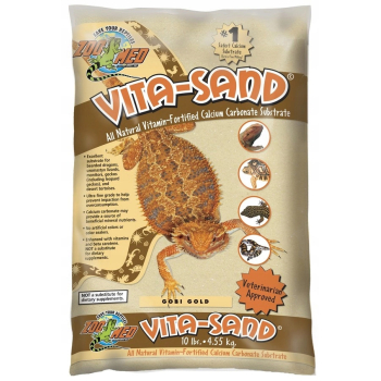 ZooMed Vita Sand Gobi Gold JADALNY piasek 4,5 kg