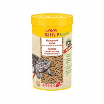 Sera Raffy P Nature pokarm dla żółwi wodno- lądowych 250ml