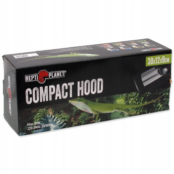 Repti Planet COMPACT HOOD oprawka oświetleniowa 1x UVB 26W 30x12x9cm
