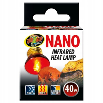 Zoo Med Infrared Heat Lamp NANO Żarówka grzewcza na podczerwień 40W