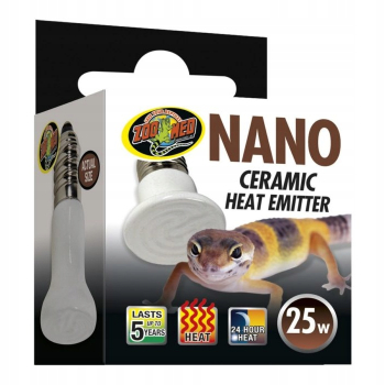 Zoo Med Ceramic Heat Emitter NANO Mały Ceramiczny emiter ciepła 25W