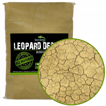Terrario Leopard Desert podłoże spękana ziemia pustynna, piasek z gliną 1kg