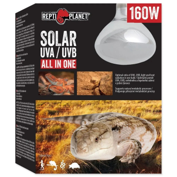 Repti Planet Żarówka kompaktowa SOLAR 2w1 UVA i UVB 160 W