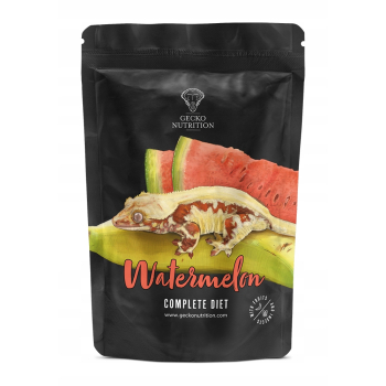 Gecko Nutrition Pokarm dla gekona banan-arbuz Z OWADAMI 250 g