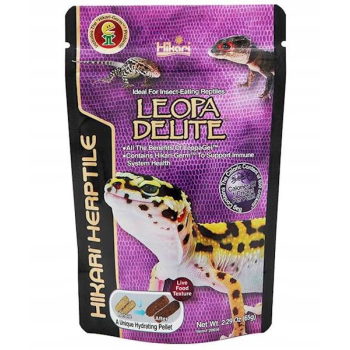 HIKARI Reptile Leopa Delite Pokarm dla gekona lamparciego Z OWADAMI 65 g
