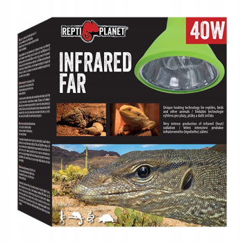 Repti Planet Infrared Far Żarówka Podczerwona - Promiennik grzewczy 40W