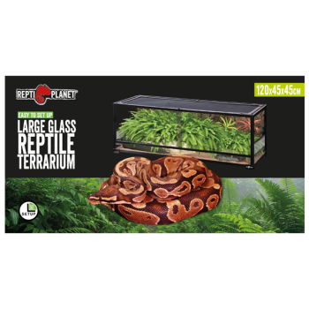 REPTI PLANET Terrarium PREMIUM składane 120 x 45 x 45 cm
