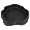 Repti Planet Miska miseczka do terrarium CZARNA 15 X 13,5 X 3 cm