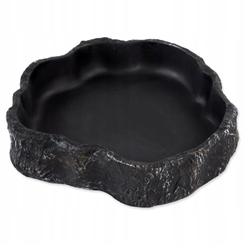 Repti Planet Miska miseczka do terrarium CZARNA 15 X 13,5 X 3 cm