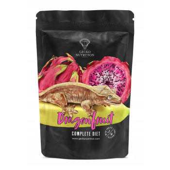 Gecko Nutrition Pokarm papka dla gekona Smoczy Owoc Z OWADAMI ORYGINAŁ 50g