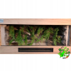 Terrarium z płyty meblowej dąb craft ze ścianką piaskową 80 x 50 x 50 cm