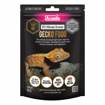 ARCADIA ULTIMATE BREEDER Pokarm papka dla gekonów orzęsionych OWOCOWY 80 g