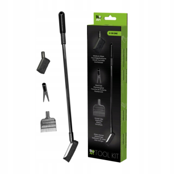 BIO ART TOOL KIT Zestaw narzędzi do terrarium roślinnego, lasu w słoiku 4w1