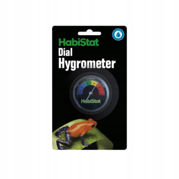 Habistat DIAL HYGROMETER Higrometr poziom wilgotności terrarium PRECYZYJNY