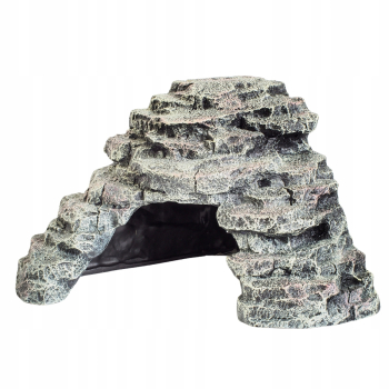 REPTO Narożna kryjówka M PREMIUM do terrarium, wyspa ciepła 22 x 22 x 16 cm