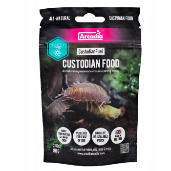 Arcadia Custodian Food pokarm dla ekipy sprzątającej, dla isopodów 80g
