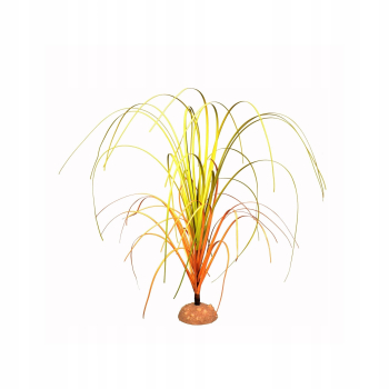 Terra Natura Wystrój terrarium pustynnego TRAWA na podstawce duża 38 cm