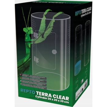 REPTO TERRA CLEAR Terrarium akrylowe 20 x 20 x 35 cm