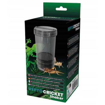 REPTO Cricket Shaker do MIESZANIA i PODAWANIA owadów i suplementów