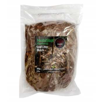 HabiStat Leaf Litter Ściółka z liści - detailling podłoża do terrarium 100g