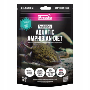 ARCADIA Kompletny pokarm dla płazów Amphibi Gold 80 g