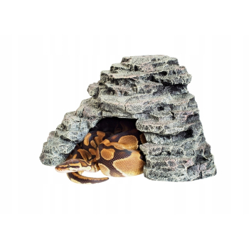 REPTO Narożna kryjówka S PREMIUM do terrarium, wyspa ciepła 20 x 19 x 13 cm