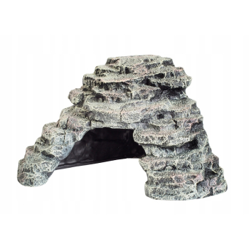 REPTO Narożna kryjówka L PREMIUM do terrarium wyspa ciepła 25 x 30 x 19,5cm