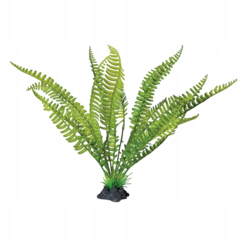 REPTO Sztuczna roślina do terrarium Stojąca PAPROĆ PAPROTKA 33 x 10 cm