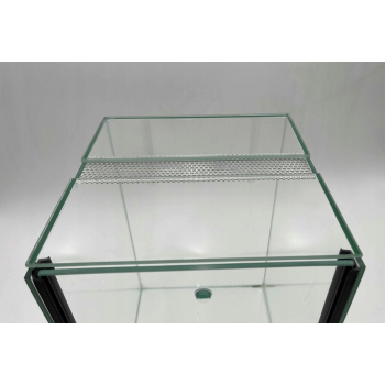 Terrarium szklane PREMIUM - gilotyna, dla ptasznika 20x20x20cm