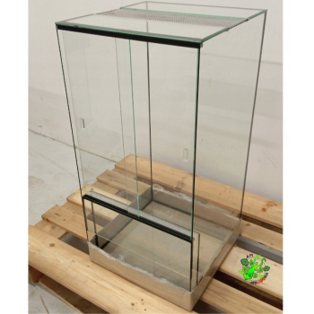 Terrarium szklane 60 x 40 x 100 cm