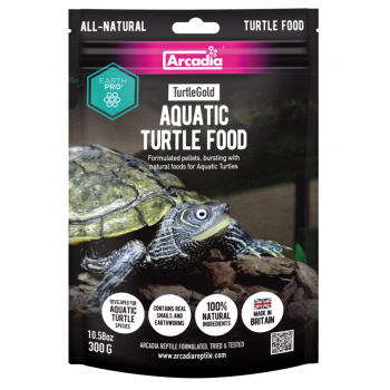 Arcadia Earth Pro Turtle Food Pokarm PREMIUM dla żółwia wodno lądowego 300g