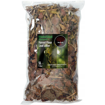HabiStat Forest Floor Ściółka z liści- detailling podłoża do terrarium 5L