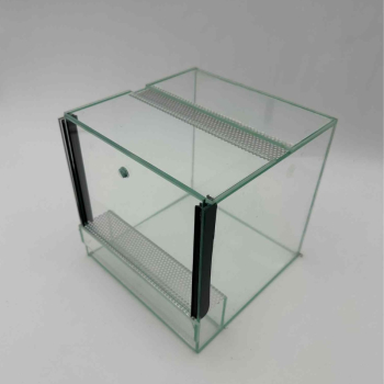 Terrarium szklane PREMIUM - gilotyna, dla ptasznika 30x30x30cm