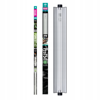 Arcadia Zestaw Oprawa + Świetlówka T5 UVB Kit 6% UVB 39W 87 cm