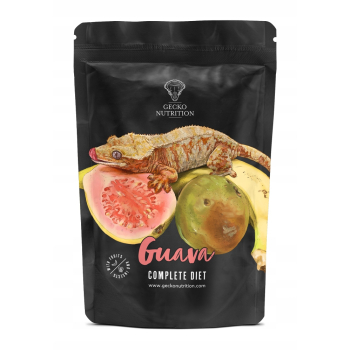 Gecko Nutrition Guava - owoc Guawa pokarm dla gekona orzęsionego 50g